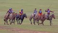 7064  Naadam paardenrace