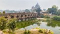 1888 Orchha Brug en Chaturbhuj tempel