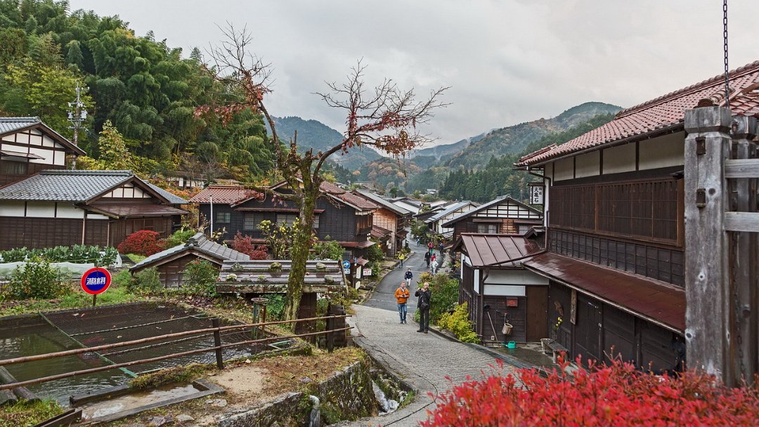Japan3236_Straatbeeld Tsumago.jpg - Straatbeeld Tsumago