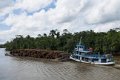 6017 Boot naar Belem Ferry over de Amazone